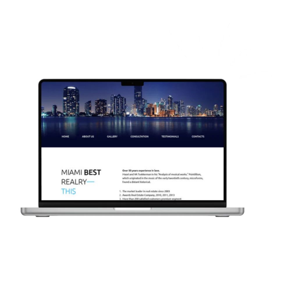Web para clientes latinos y americanos