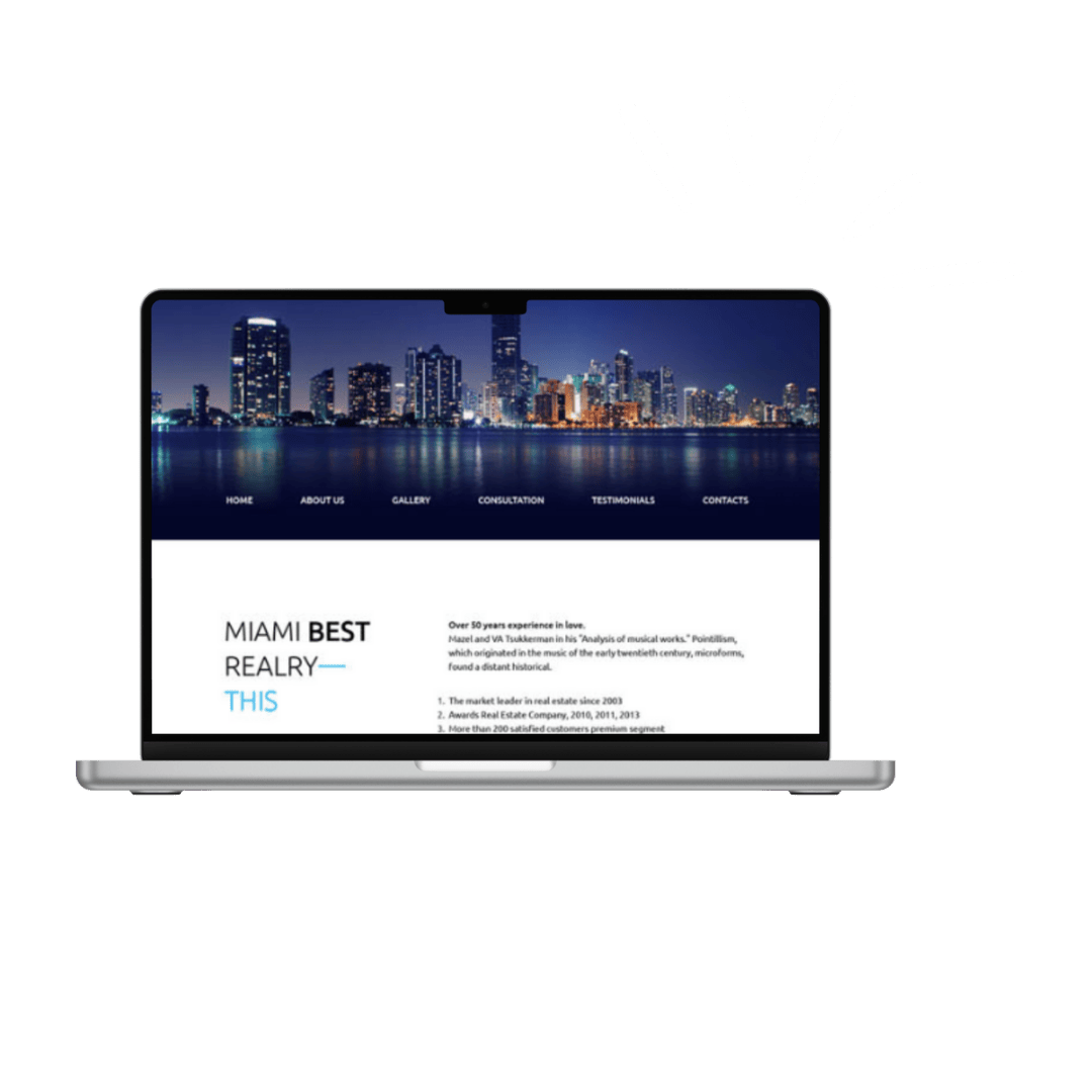 Web para clientes latinos y americanos