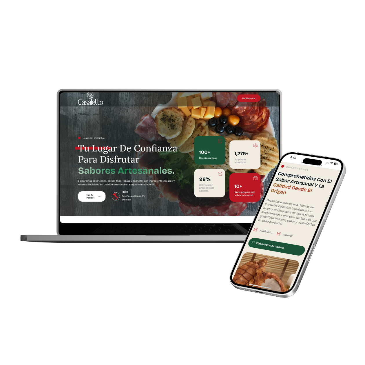 paginas web de restaurantes