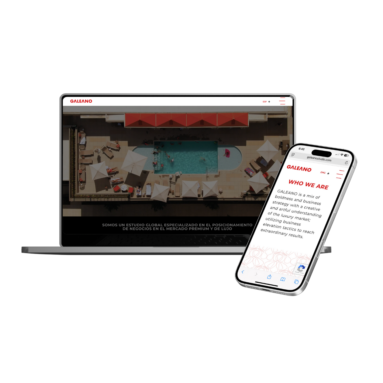 Paginas web para marcas de lujoo